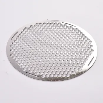 Stainless Steel 304 Barbecue Tray with Handle - High Quality Stamping BBQ Mesh Grill Net