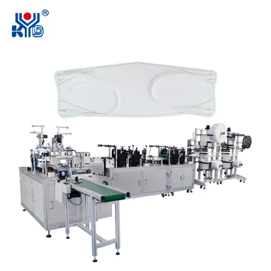 Korean Newest Nonwoven Fish Type Mask Auto Machine