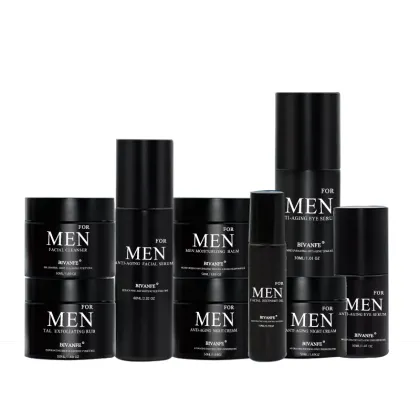 OEM Korean Private Label Men's Skincare Products - Acne & Anti-Aging Skin Care Set