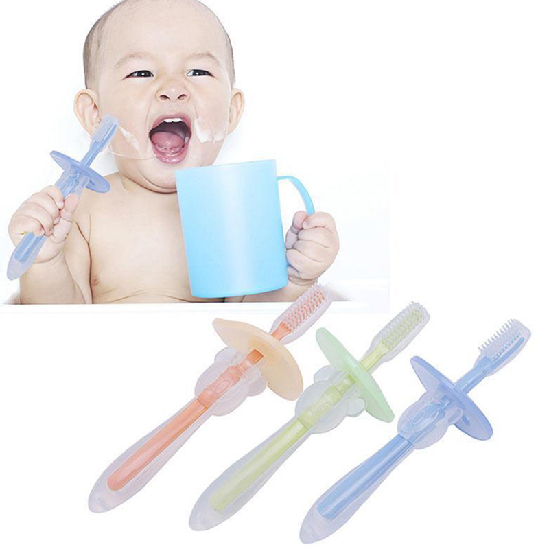 Soft Health Clear Baby Silicone Toothbrush