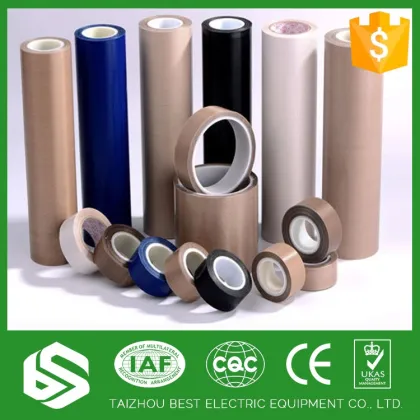 ptfe teflon coated fiberglass fabric stickers