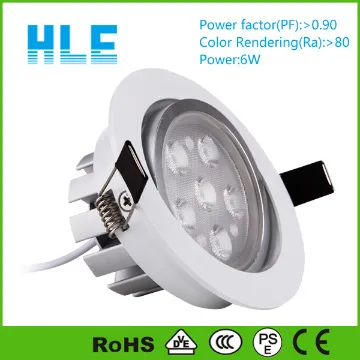 6watt led downlight downlight cover