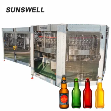 High Speed Automatic Beer Liquid Filling Machine