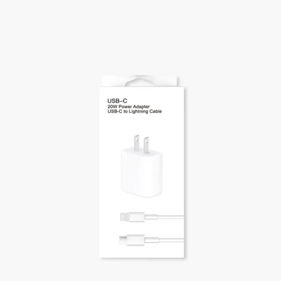 20W PD Fast Charging Cable and Charger Set for iPhone 12/13