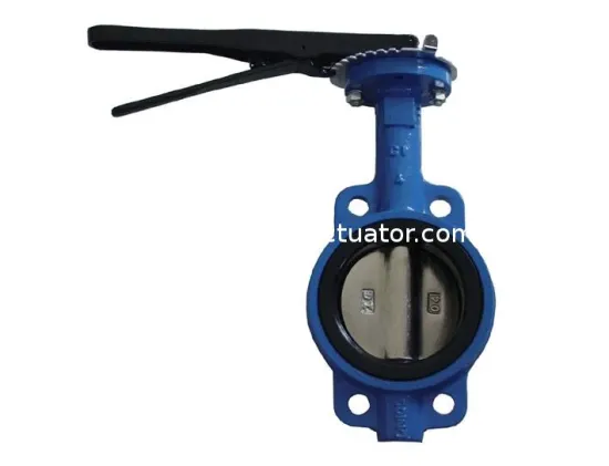 High Pressure D71x Wafer Soft Seat Butterfly Power Station Valve 1.0mpa, 2.5mpa