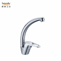 Factory direct brass gooseneck single cold kitchen tap