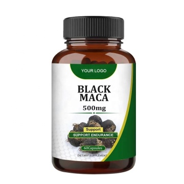 OEM/ODM Male Sexual Performance Black Maca Maca Capsules