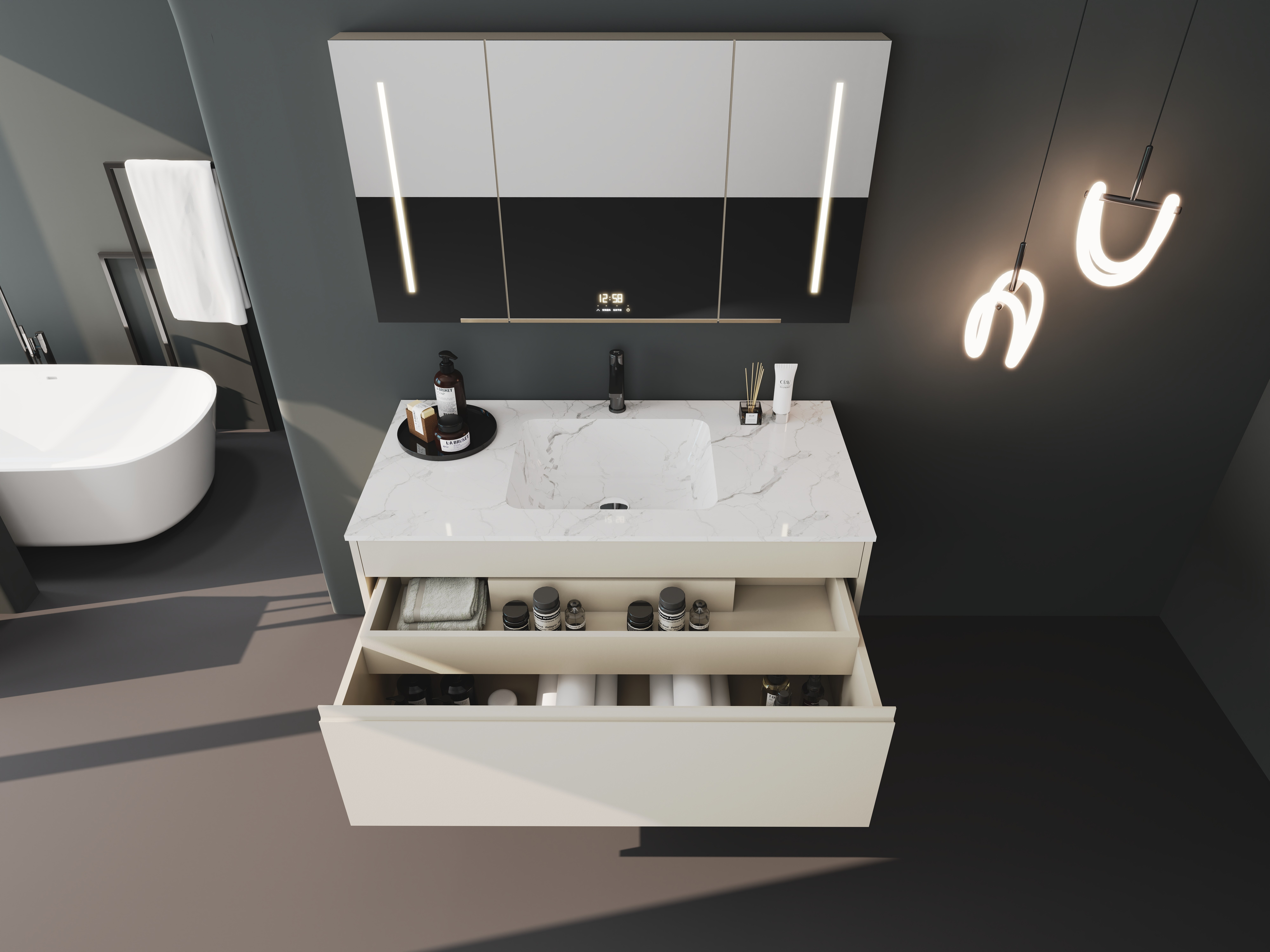 Прочная раковина для ванной комнаты из нержавеющей стали