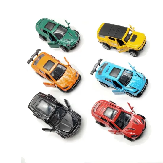 Promotional EPT Dollartoys Die-Cast Mini Pull-Back Alloy Car Toy