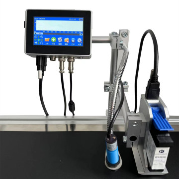 Pencetak Kod QR Desktop Automatik untuk Kartrij Black Ink pada kotak bergelombang