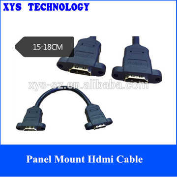 High Speed panel mount hdmi cable