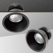 Cuerpo de color negro 30 W Led Empresado Techo Downlight