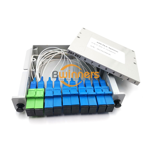 Insteekmodule 2x8 SC/UPC optische splitter