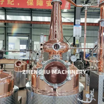 ZJD1000L Vodka Distillation Equipment - Vodka Making Machine