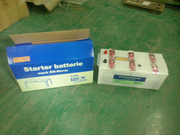 manufactory 12V180AH dry charged Auto batteries
