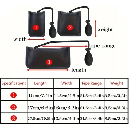 High-Quality Automotive Car Air Pump and Inflatable Shims Hand Tools