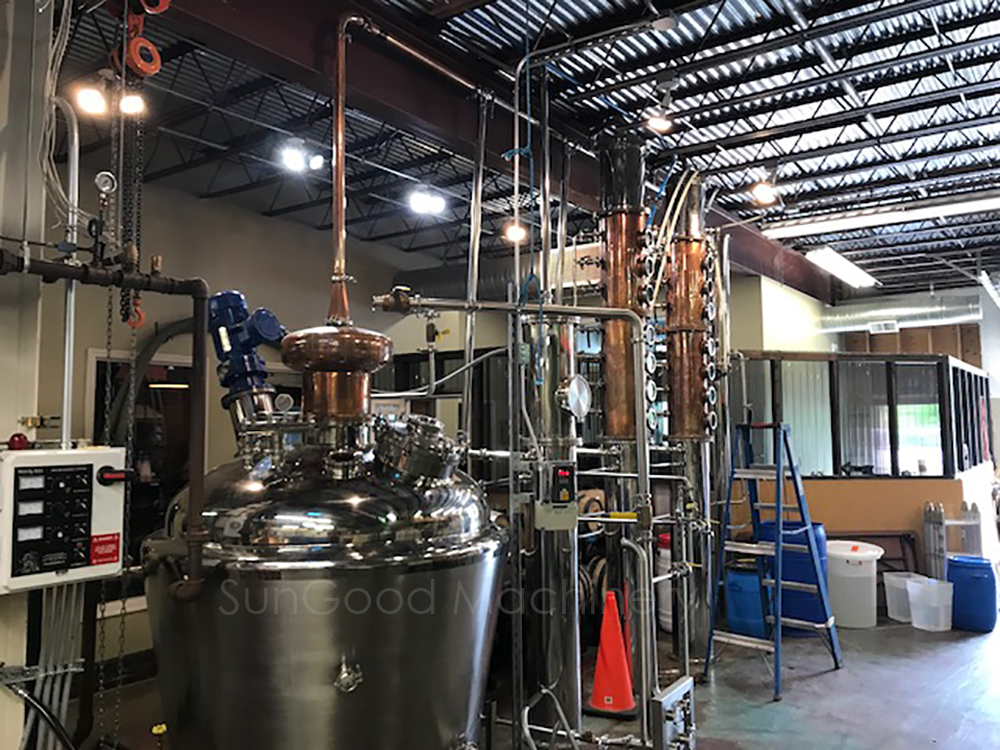 Continuous Multi Column Spirit Hybrid Stills