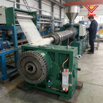 Reductor de dientes duros para extrusora de brida hueca