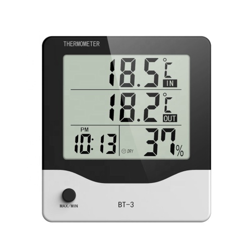 BT-3 LCD Digitales Thermometer Hygrometer Digitales Hygrometer Innenräume