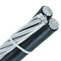 Aluminium geleider XLPE geïsoleerde 600v antenne gebundelde kabel