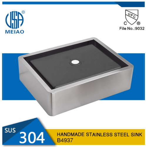 Countertop Basin Bathroom Sink 304 Stainless Steel Hand Basin Factory