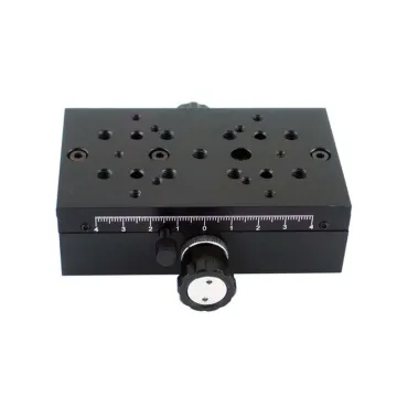 PT-SD103P Manual Linear Stage: 75mm/200mm Optical Precision Displacement Platform