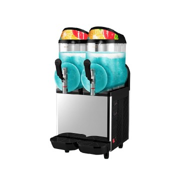 Commercial 2-Tank Slush Ice Machine: Affordable Solution for High-Quality Frozen Drinks and Ice Cream