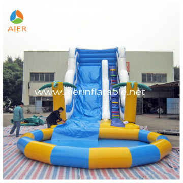 2017 Aier hot sale giant inflatable slide jumping bouncer