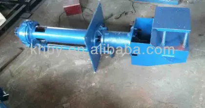 L type sump slurry pump for deeper level condition