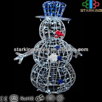 3D snowman with motor LED Motif Light indoor & outdoor decoration