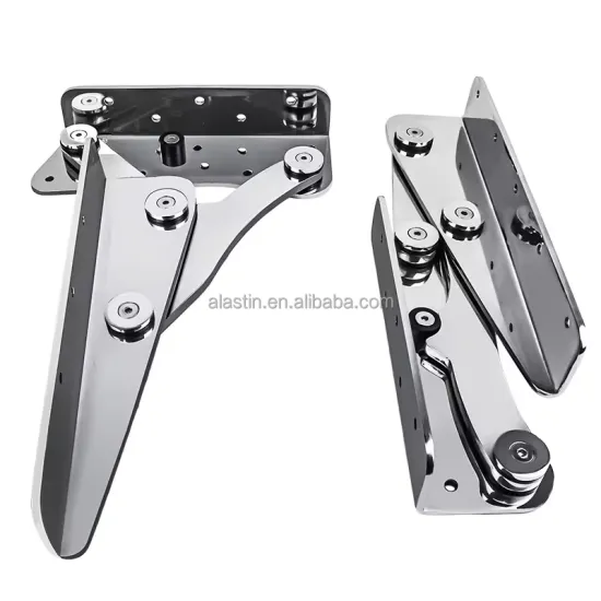 ALASTIN Folding Boat Seat Bracket Stainless Steel Yacht Marine Chair Base Hinge
