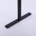 Black Height Adjustable Office Table