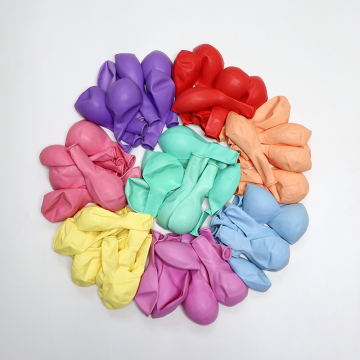 12-inch Pink Pastel Macaron Color Balloons: Ideal Party Decorations for Kids' Events