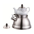 Household Double Tea Pot Black Caping Serious