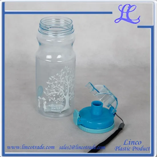 BPA Free Clear Design 600ml PC Sports Water Bottle