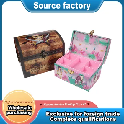 Treasure Chest Arched Flip‑Top Storage Box