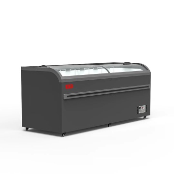 Frost-Free Commercial Freezer Display with Tempered Glass