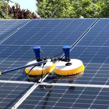 Wash Solar Panel Solar Cleaning Robot