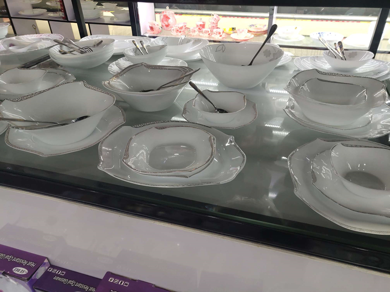 New Design Restaurant Used Ceramic Dinnerware Set