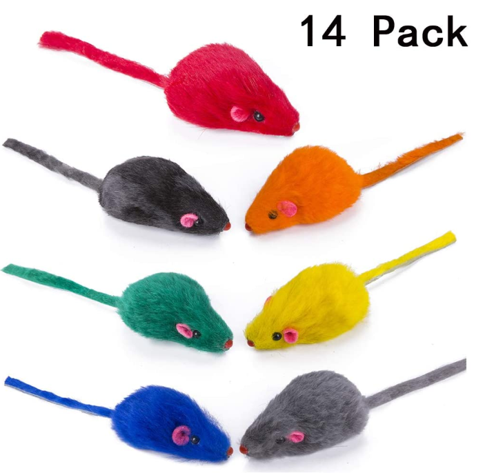 Feather Mice Toy For Cats