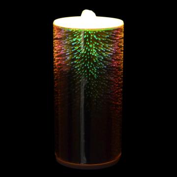 Velas de água de água de superfície de vidro 3D recarregável