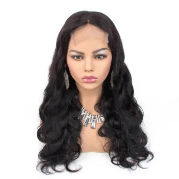 Body wavy human hair wig 4*4 lace closure wig wavy hair 13X6 Transparent Hd Lace Frontal Wig Body wave