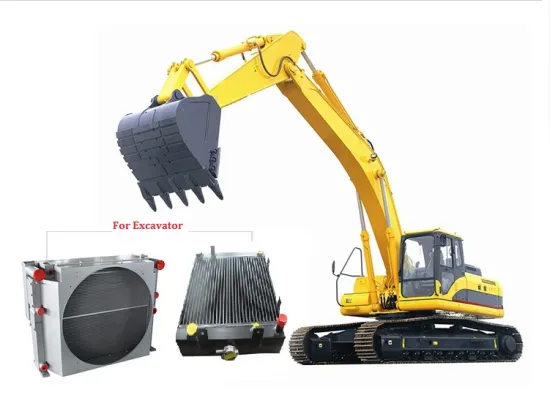 Aluminium Plate Bar Coolers of Excavator