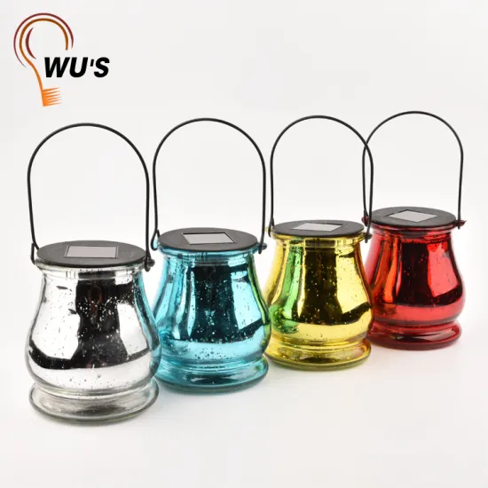 Best seller decoration Plastic Eco-friendly solar jar bottle solar hanging glass ball light