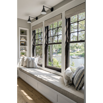 Double Glazed Lift Double Hung Sliding Glass Windows