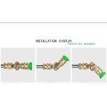 Reinigungswerkzeug Anschließen von Pivot -Kopplern Sprühspitze 3
