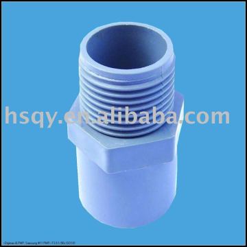 upvc male thread adaptor elbow adaptor