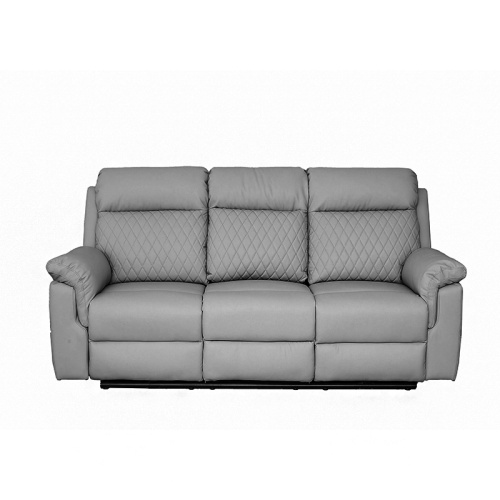 Power Reclining Genuine Leather Sectional Sofa