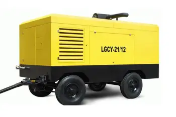 Diesel Movable Screw Air Compressor