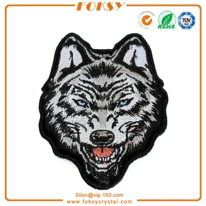 Wolf Small animal Iron on Patch